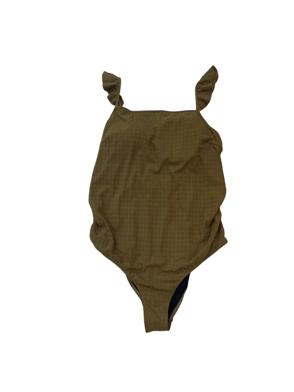 Summer Mae Maternity One Piece Swimsuit Women's Size 14 Adjustable Ruffle Straps
